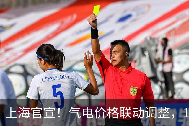 上海官宣！气电价格联动调整，11月1日起正式执行
