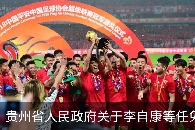 贵州省人民政府关于李自康等任免职的通知